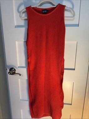 Elhoffer Design Sleeveless Knit Midi Dress